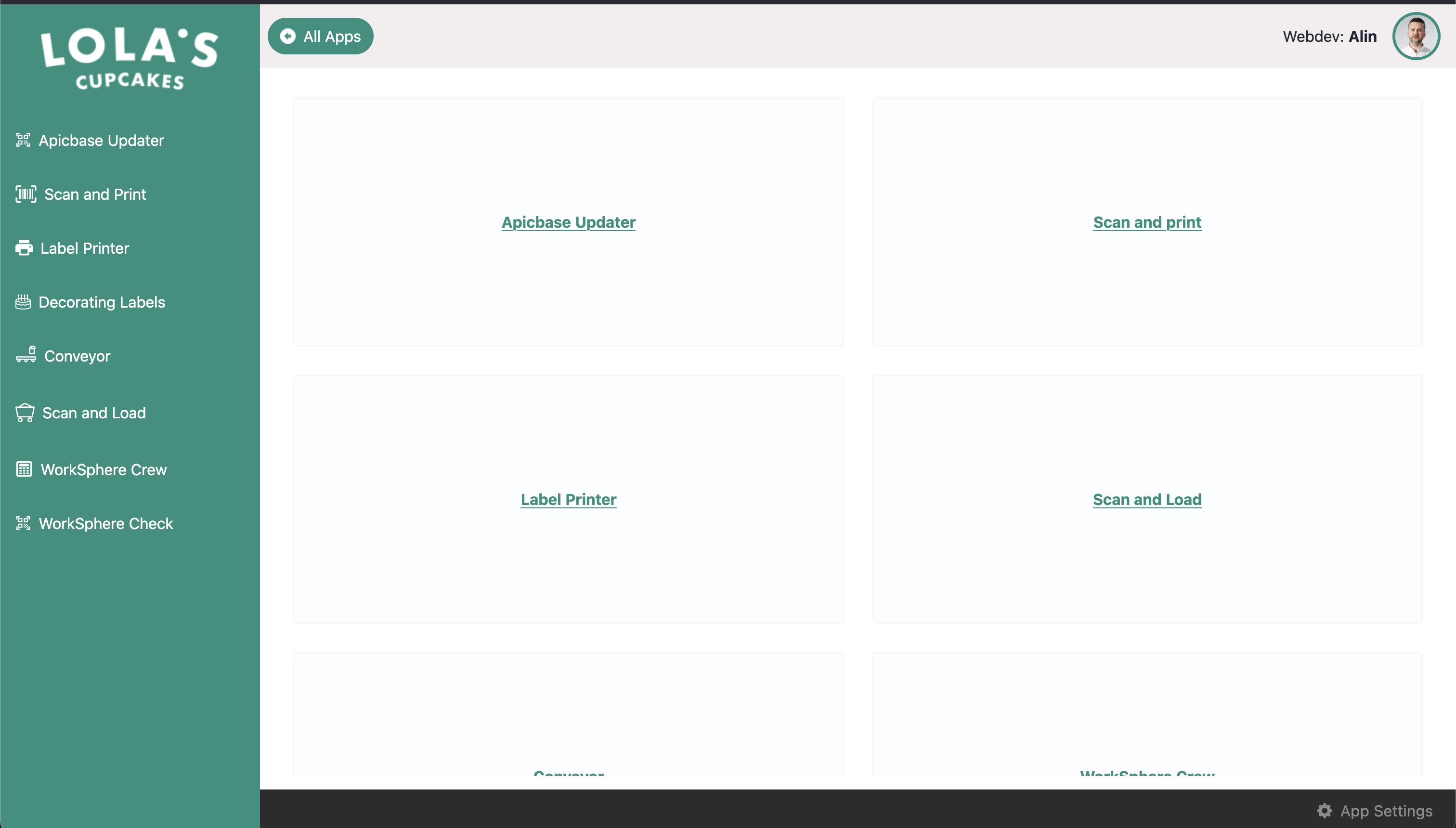 Lola's CakesApp – Barcode & Label App